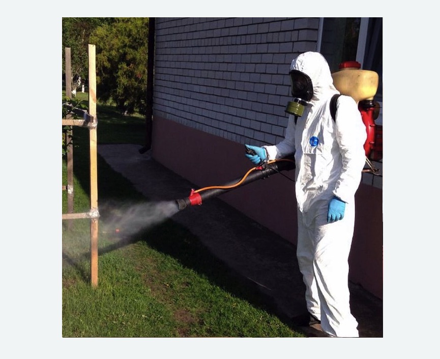 травля клещей на участке в Ипатово